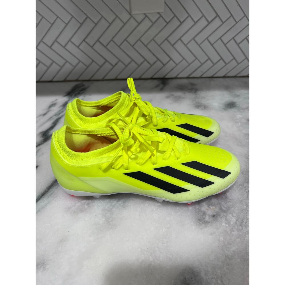 Adidas X Crazyfast.3 FG Soccer Cleats Men’s SZ 7 Yellow Black IG0605 Firm Ground